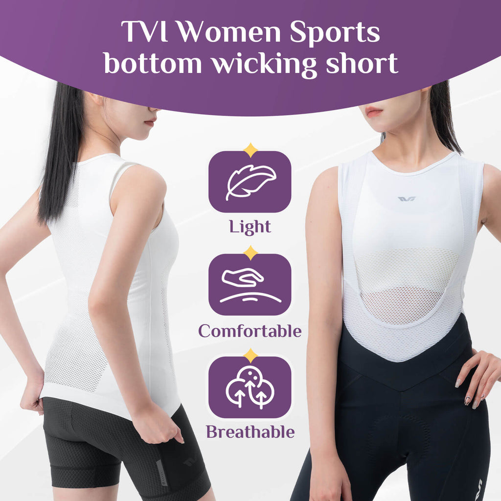 TVI Women's Ultralight Sleeveless Cycling Jersey