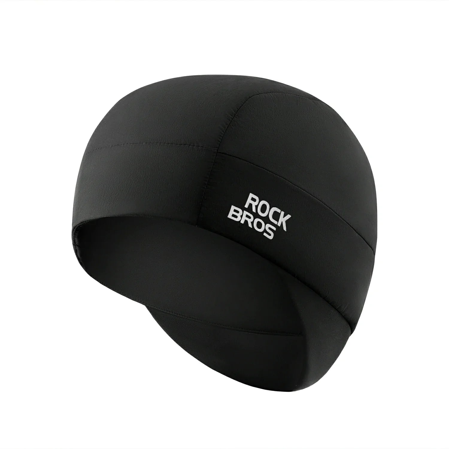 windproof thermal skull cap with extended ear cover for warm winter cycling